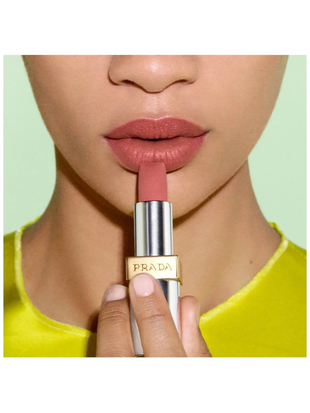 Prada Monochrome Hyper Matte Refillable Lipstick B05 Quartz Brand New in Box - Picture 4 of 7